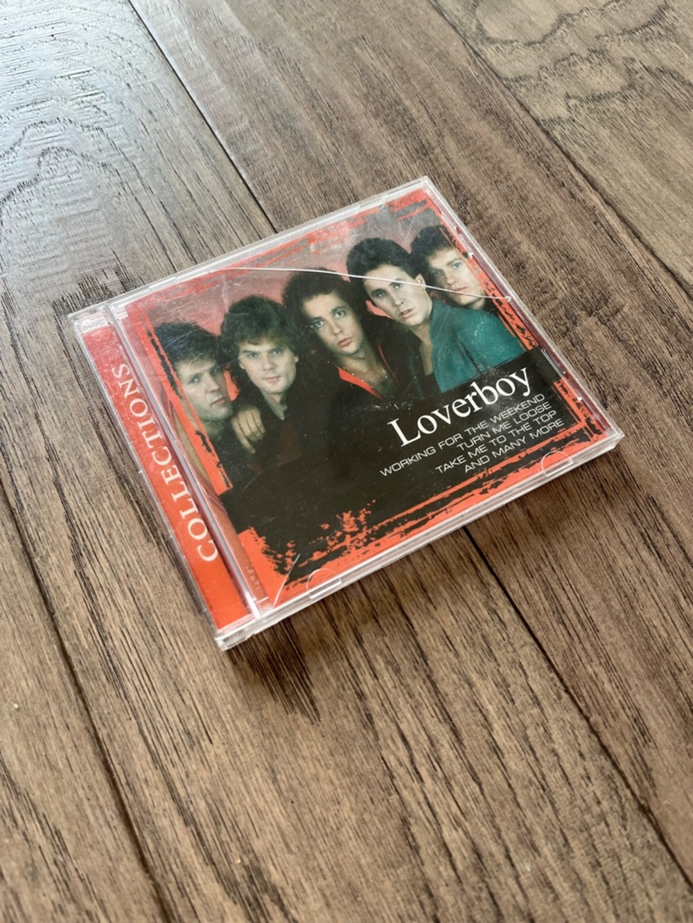 🎸5 for $20🎸 Loverboy 'Collections' CD - Red & Black Cover